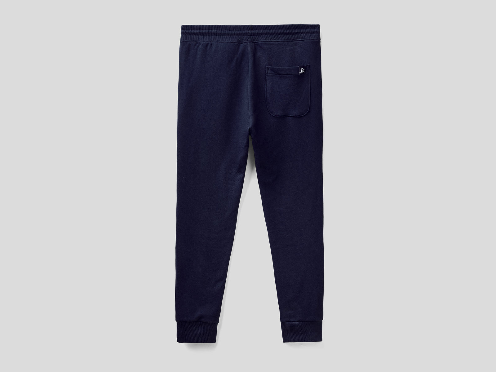 Joggers in felpa 100% cotone da uomo blu scuro 2 | Benetton Outlet