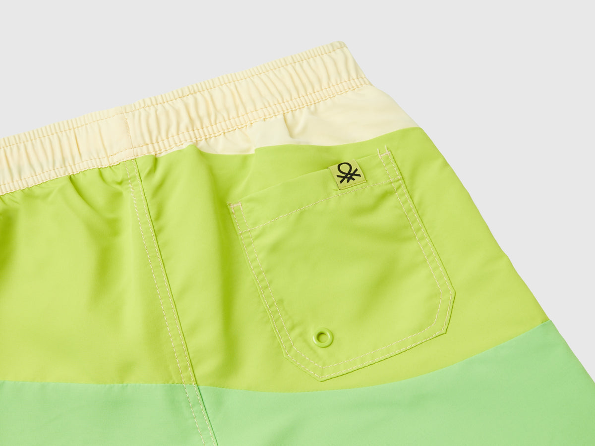 Costume boxer con motivo onde