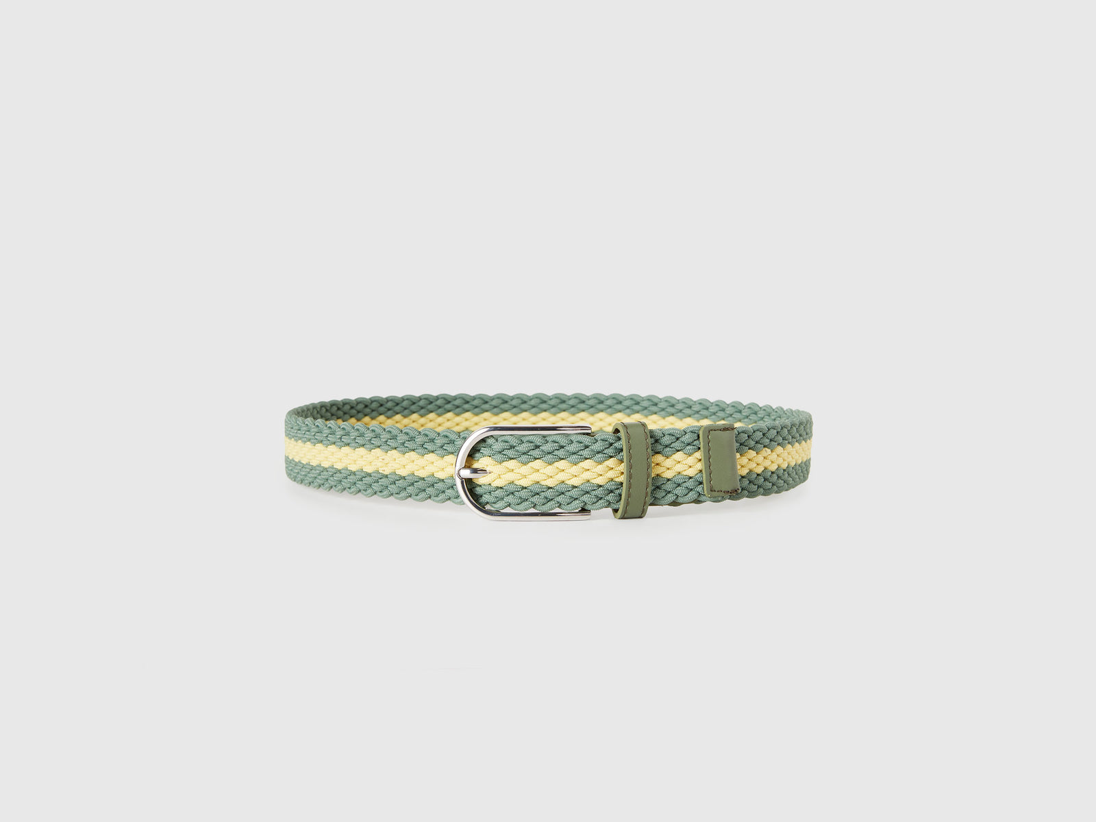 Cintura elastica da bambino verde oliva 3 | Benetton Outlet