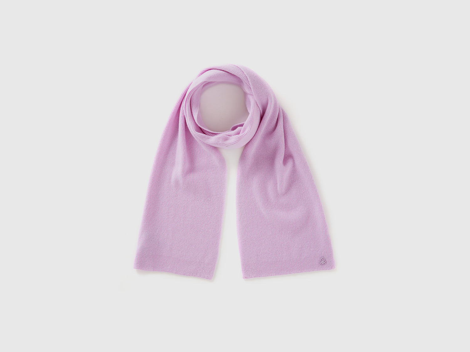 Sciarpa in misto lana da bambino lilla | Benetton Outlet