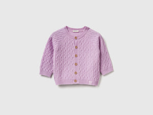 Cardigan a trecce