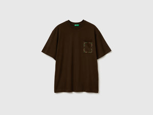T-shirt over fit con stampa