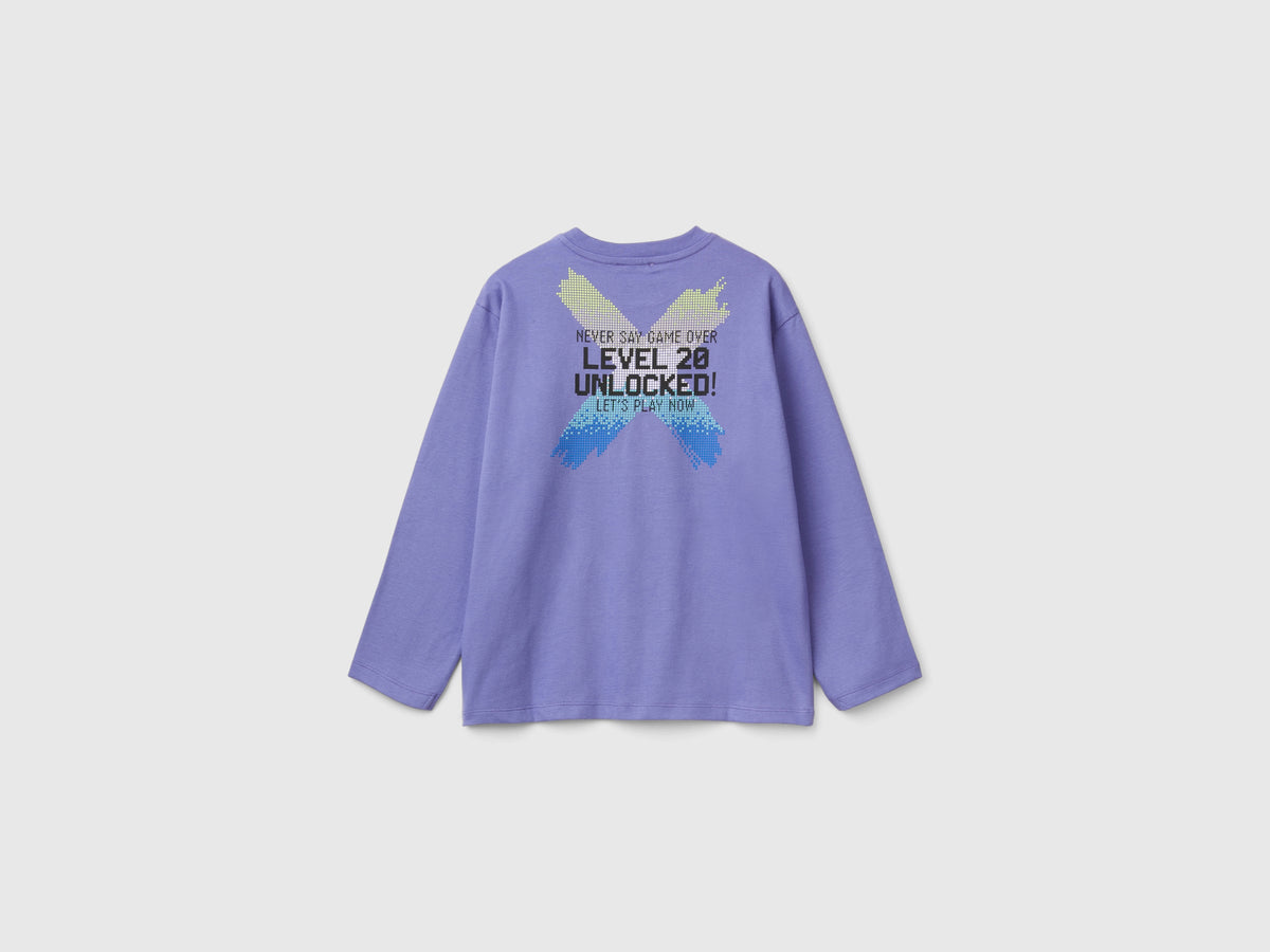 Maglietta gamer in cotone bio