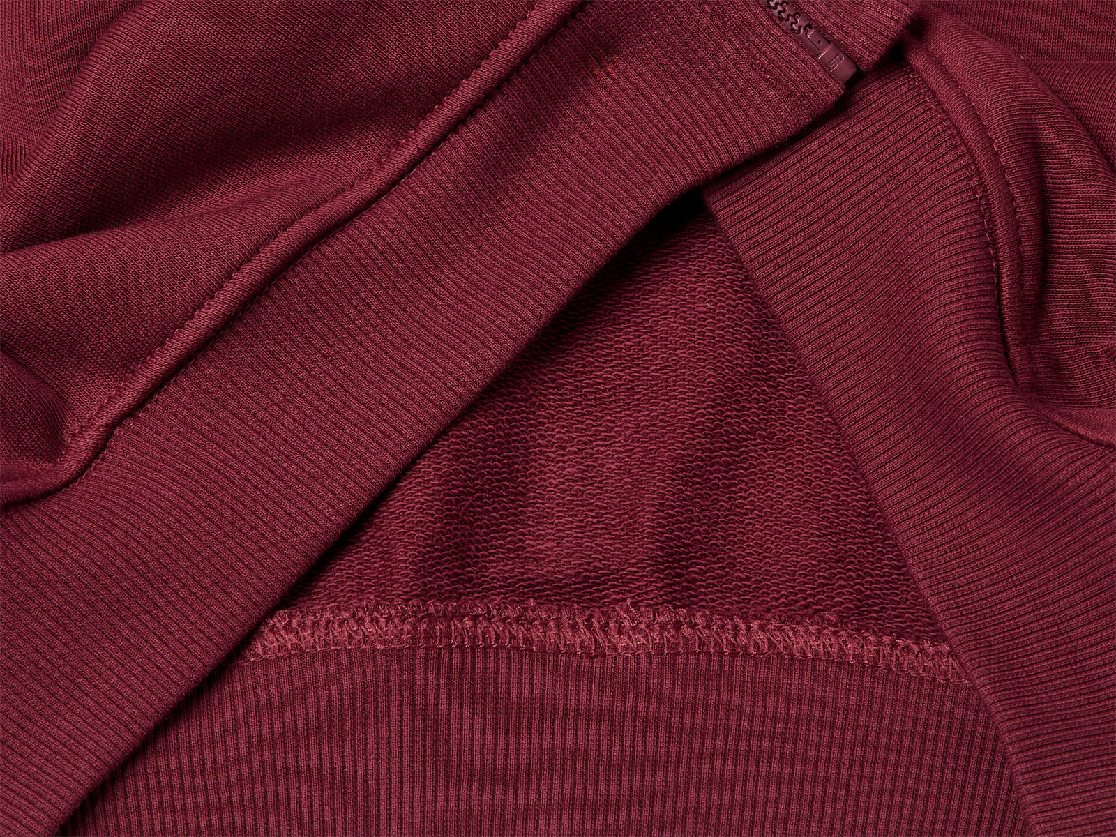 Felpa ampia con stampe da bambino bordeaux 3 | Benetton Outlet