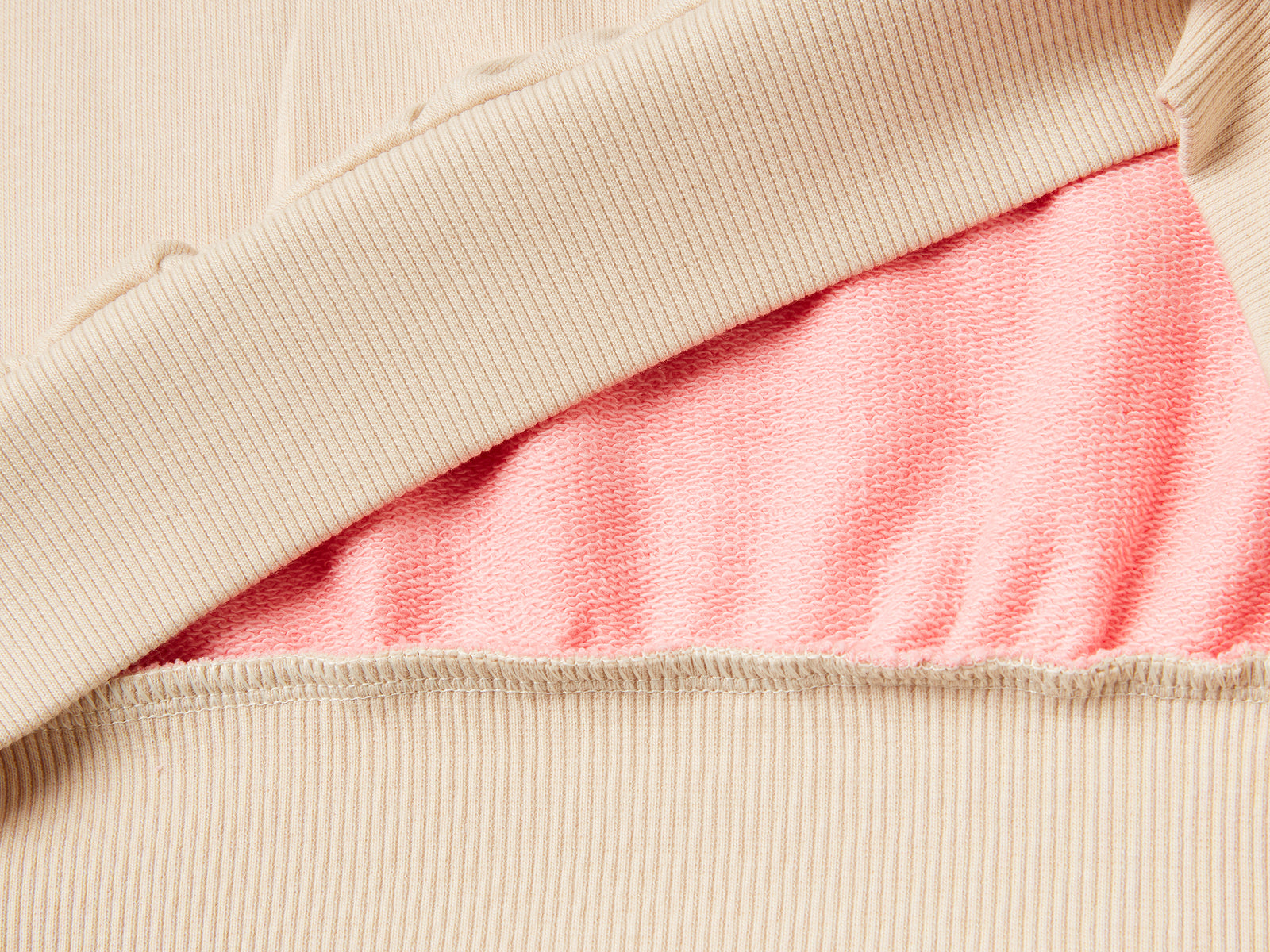 Felpa color block con stampa da bambina multi-color 3 | Benetton Outlet