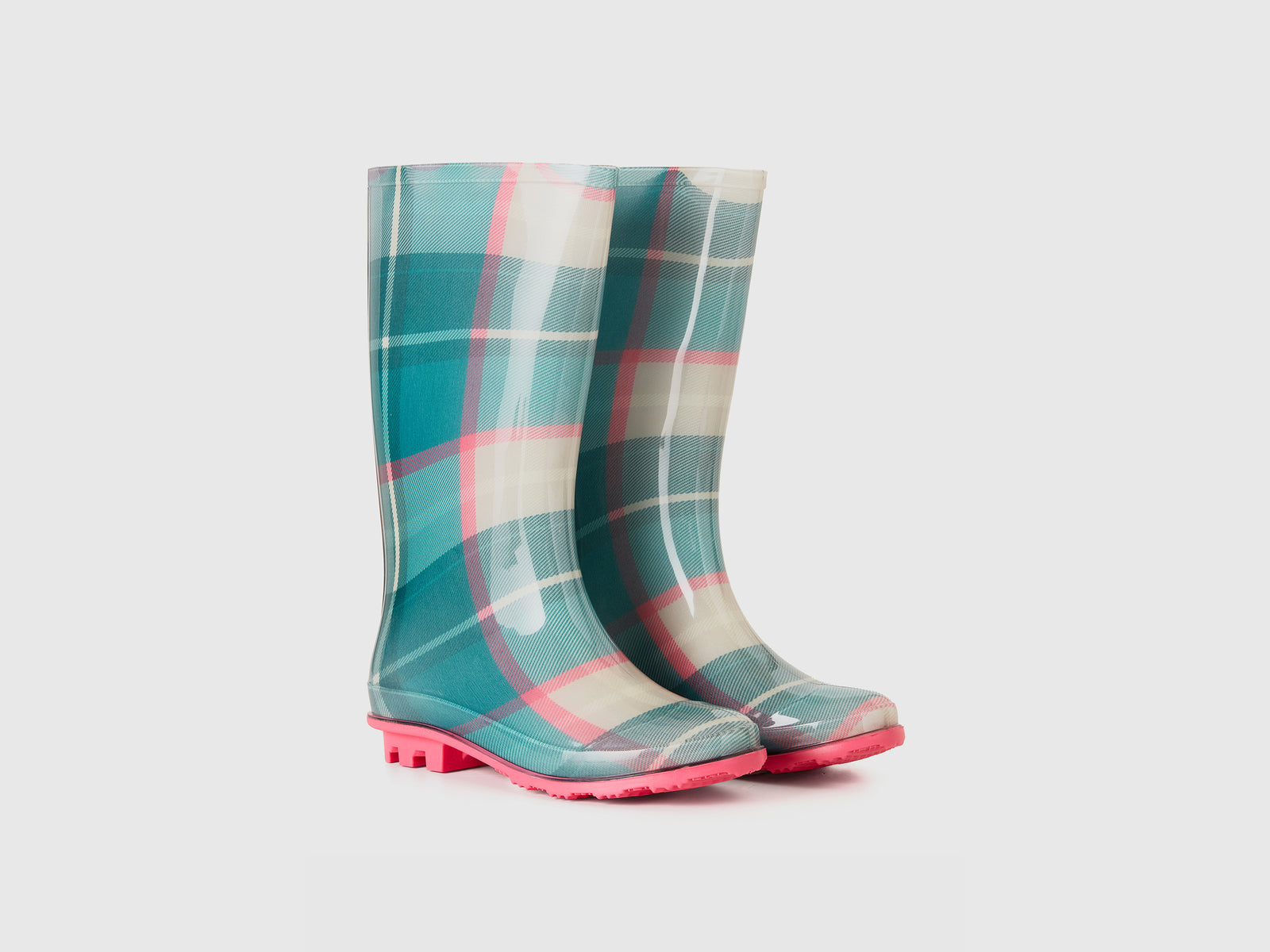 Stivali da pioggia stampati da bambino multi-color 3 | Benetton Outlet