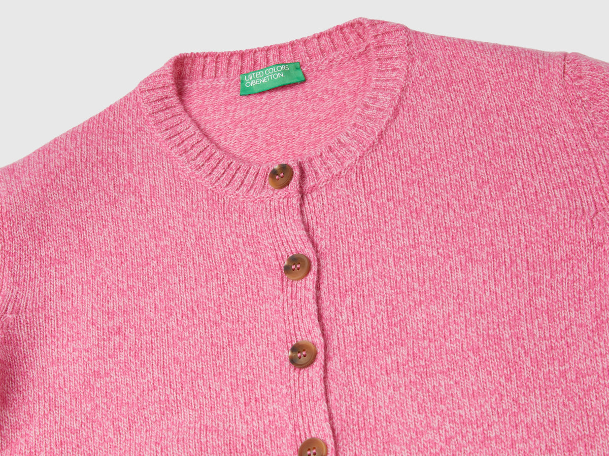 Cardigan in pura lana Shetland