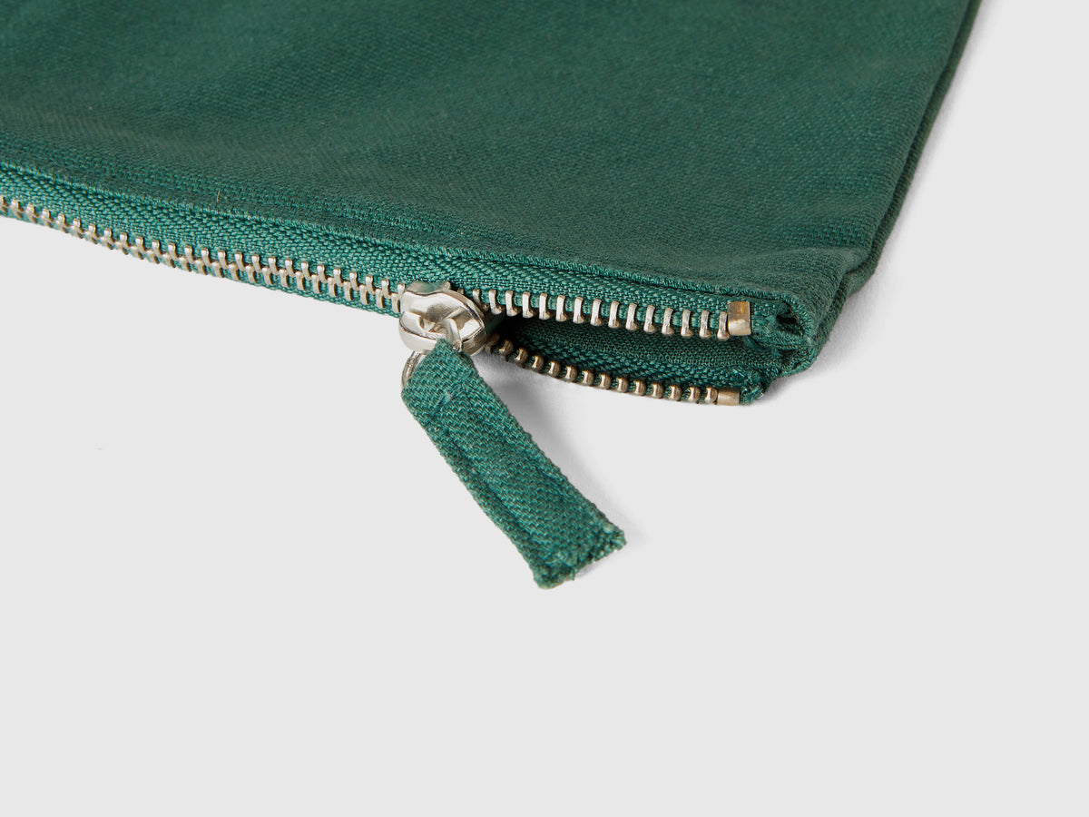 Pouch in pure cotton