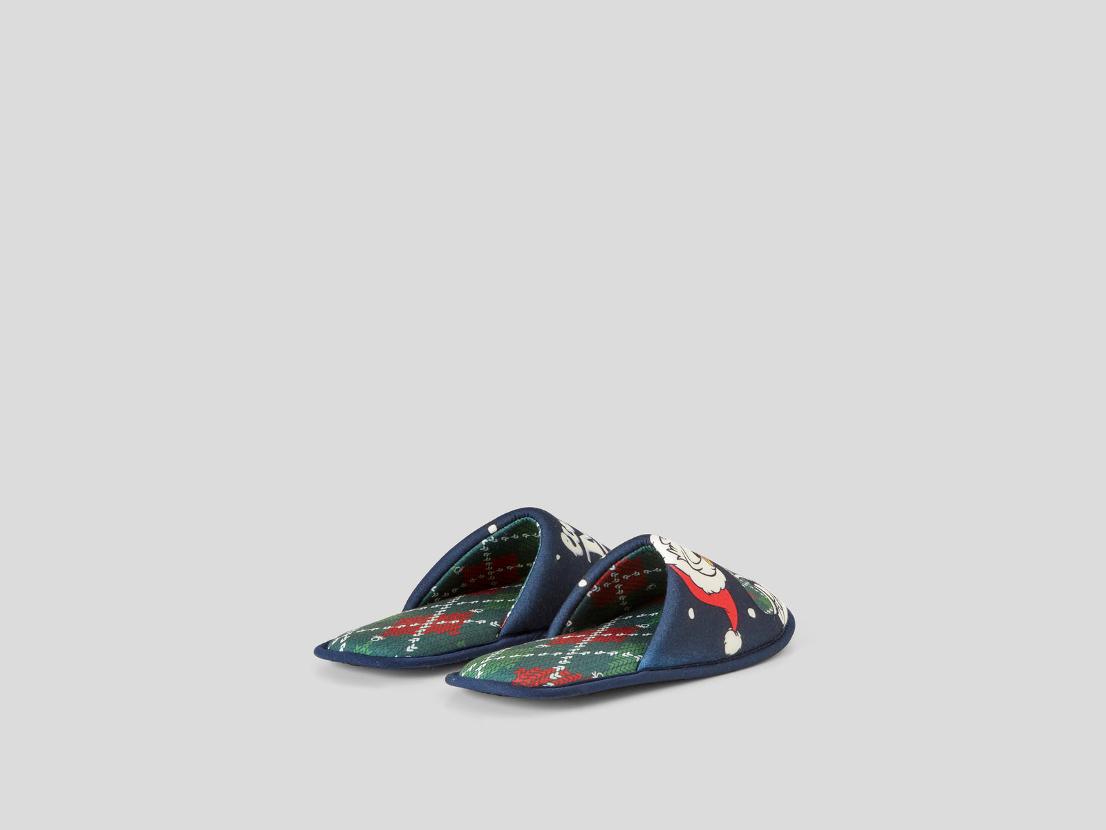 Ciabatte natalizie da bambino blu scuro 2 | Benetton Outlet