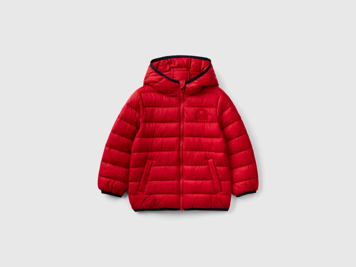 Giubbino in nylon "Rain Defender" da bimbo rosso | Benetton Outlet