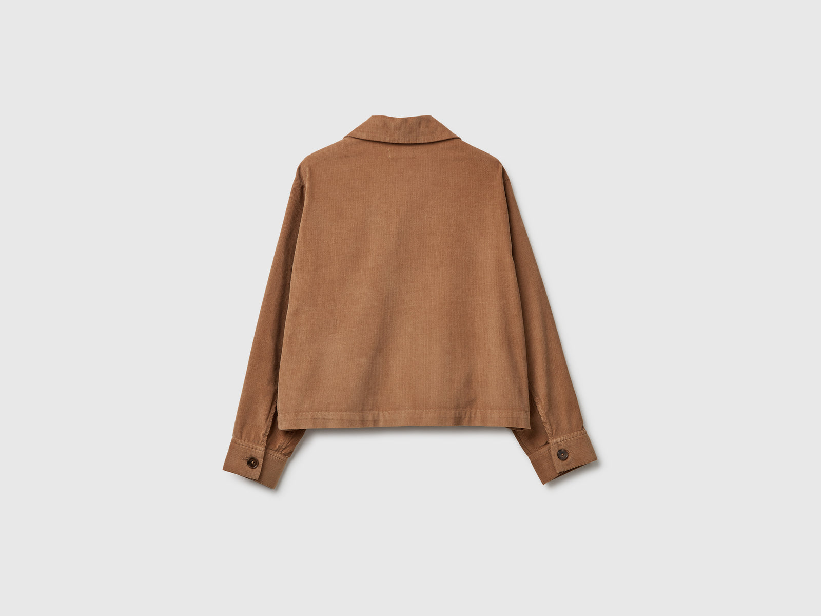Giacca in velluto da donna cammello 2 | Benetton Outlet