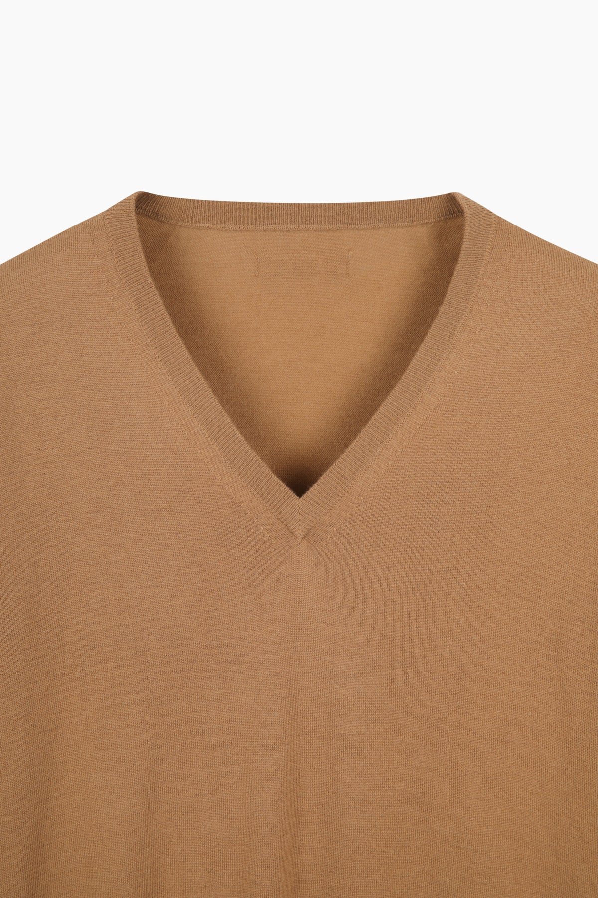 Maglia 100% lana con scollo a V