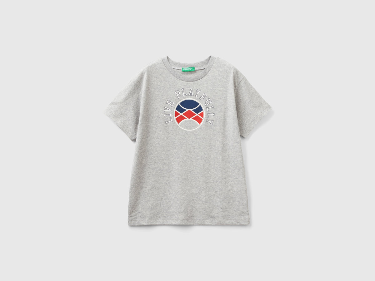 T-shirt manica corta in cotone bio
