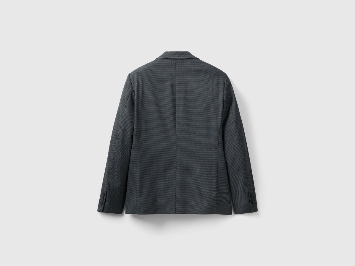 Blazer pied de poule