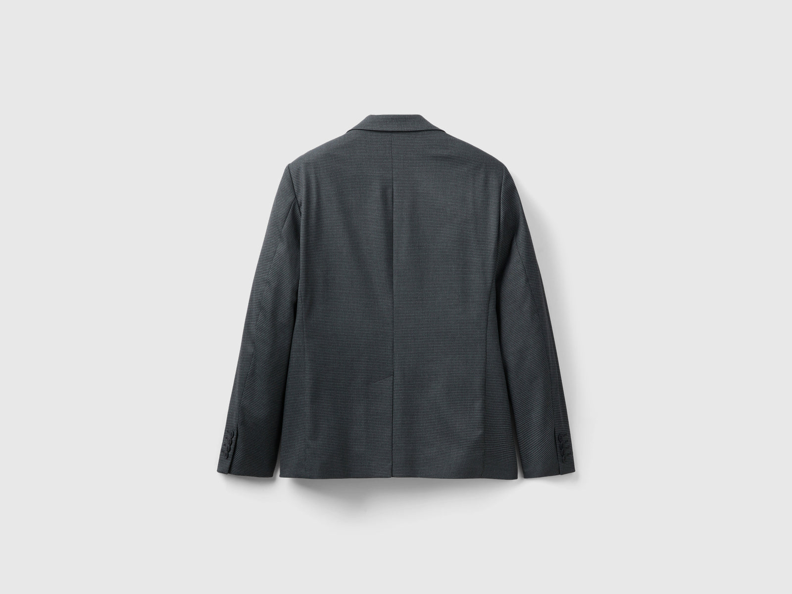 Blazer pied de poule da uomo grigio scuro 2 | Benetton Outlet