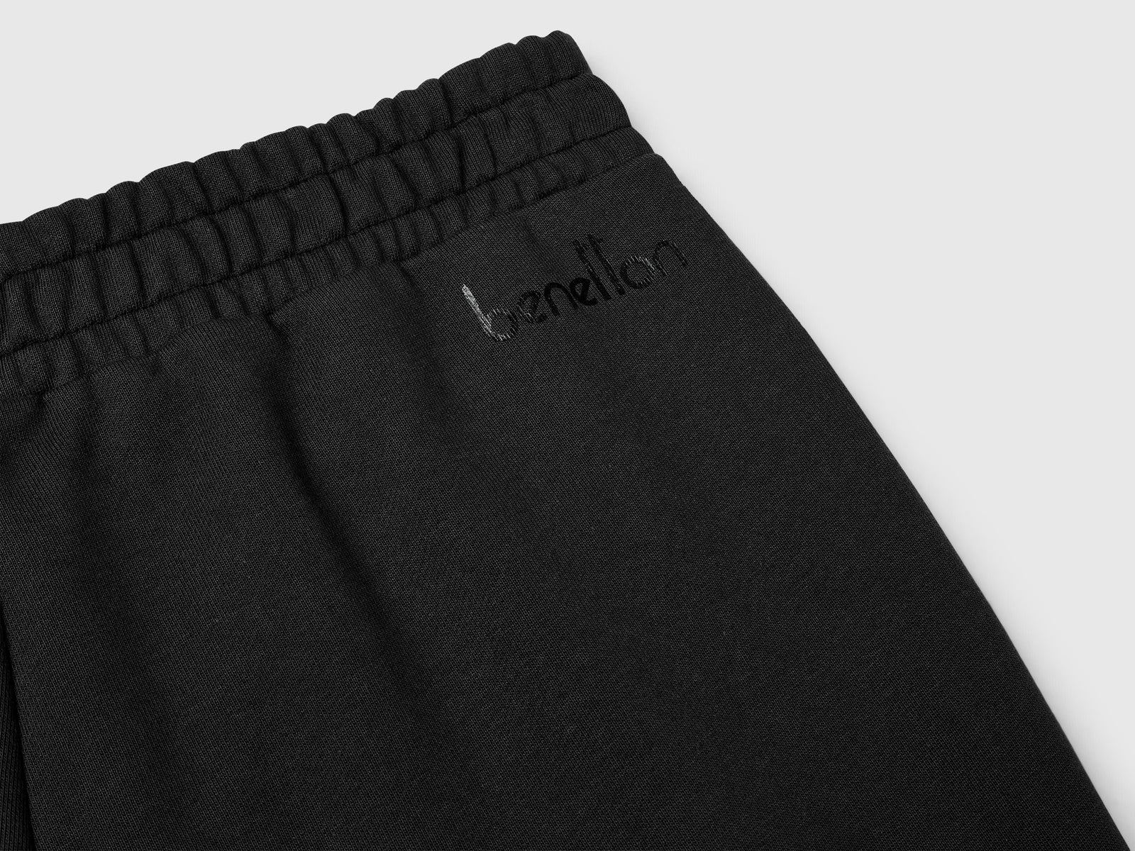 Joggers in puro cotone da donna nero 3 | Benetton Outlet