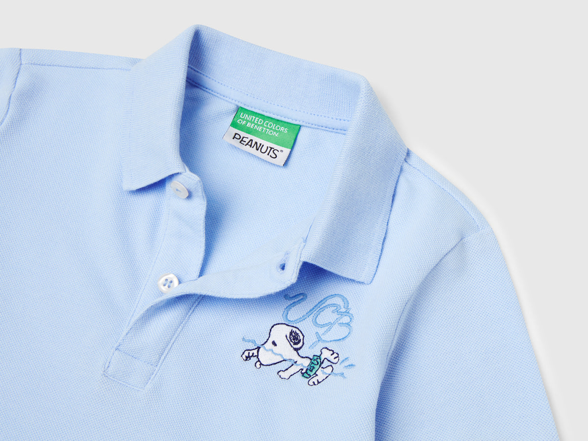 Polo con ricamo Snoopy ©Peanuts