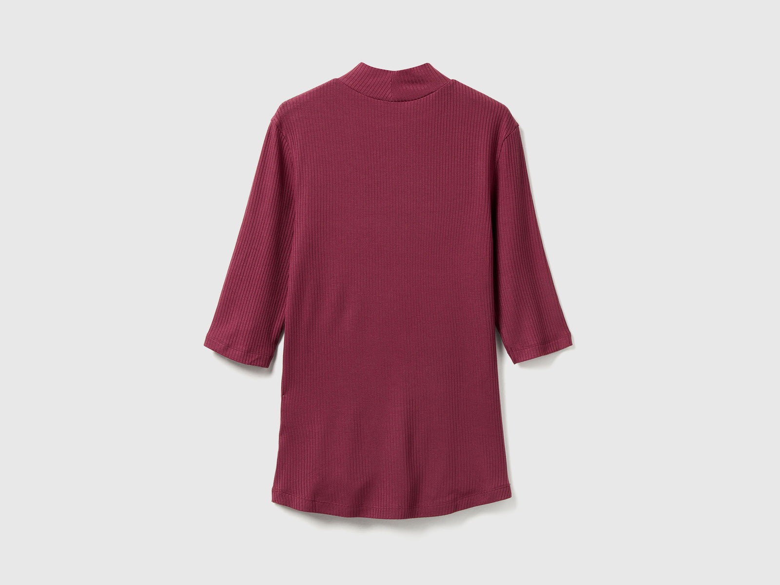 T-shirt slim fit da donna prugna 2 | Benetton Outlet