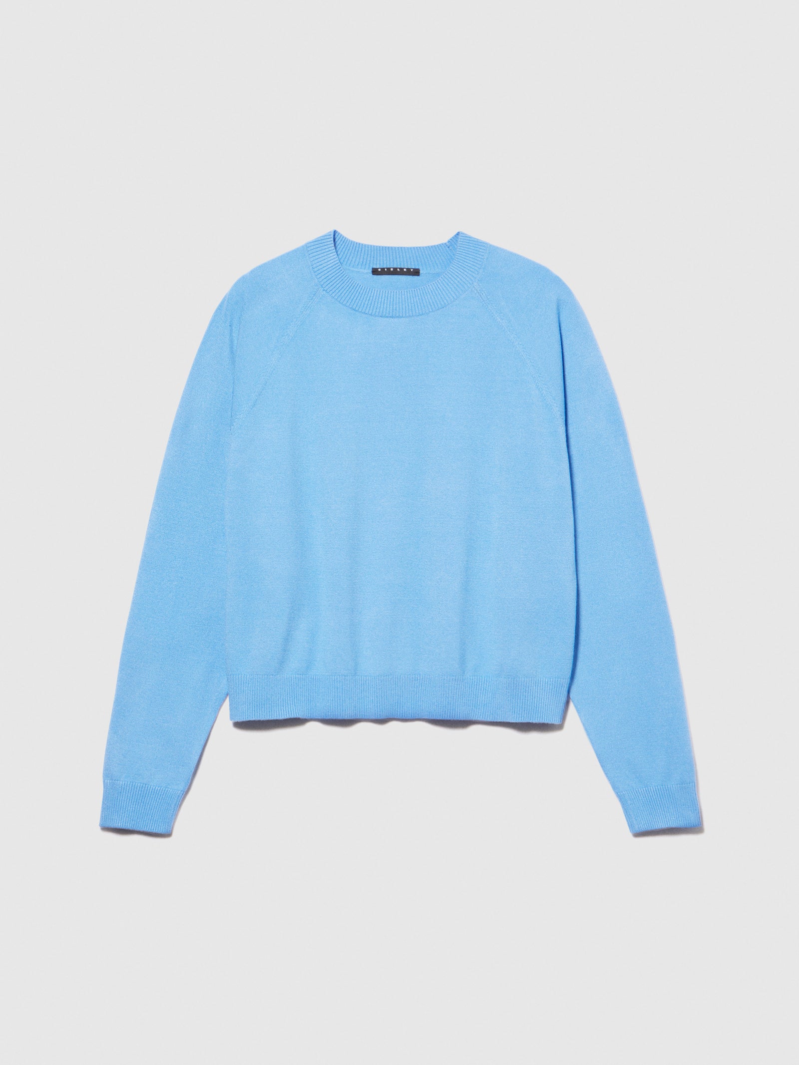 Maglia boxy fit da donna celeste | Sisley Outlet