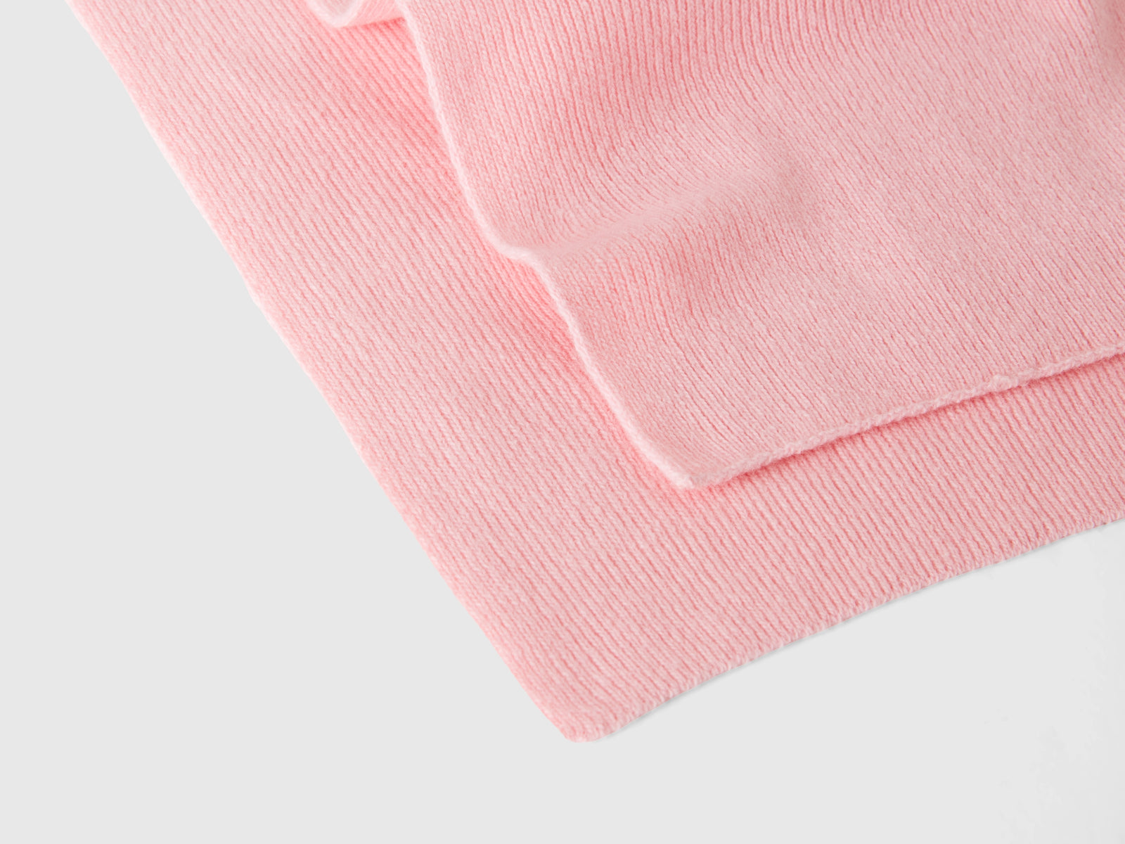 Sciarpa in misto lana da bambino rosa 2 | Benetton Outlet