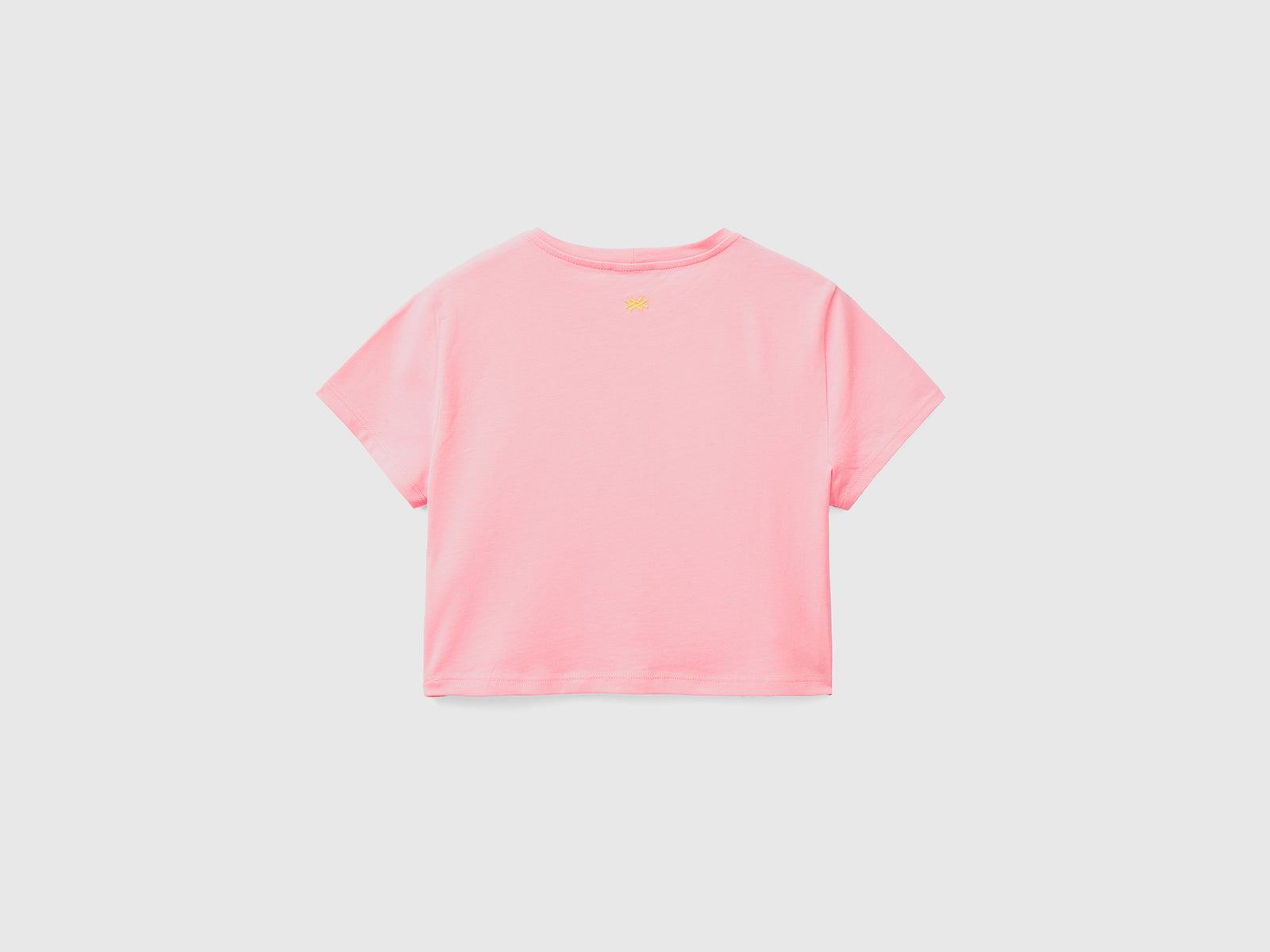 T-shirt con stampa frutta da donna rosa 2 | Benetton Outlet