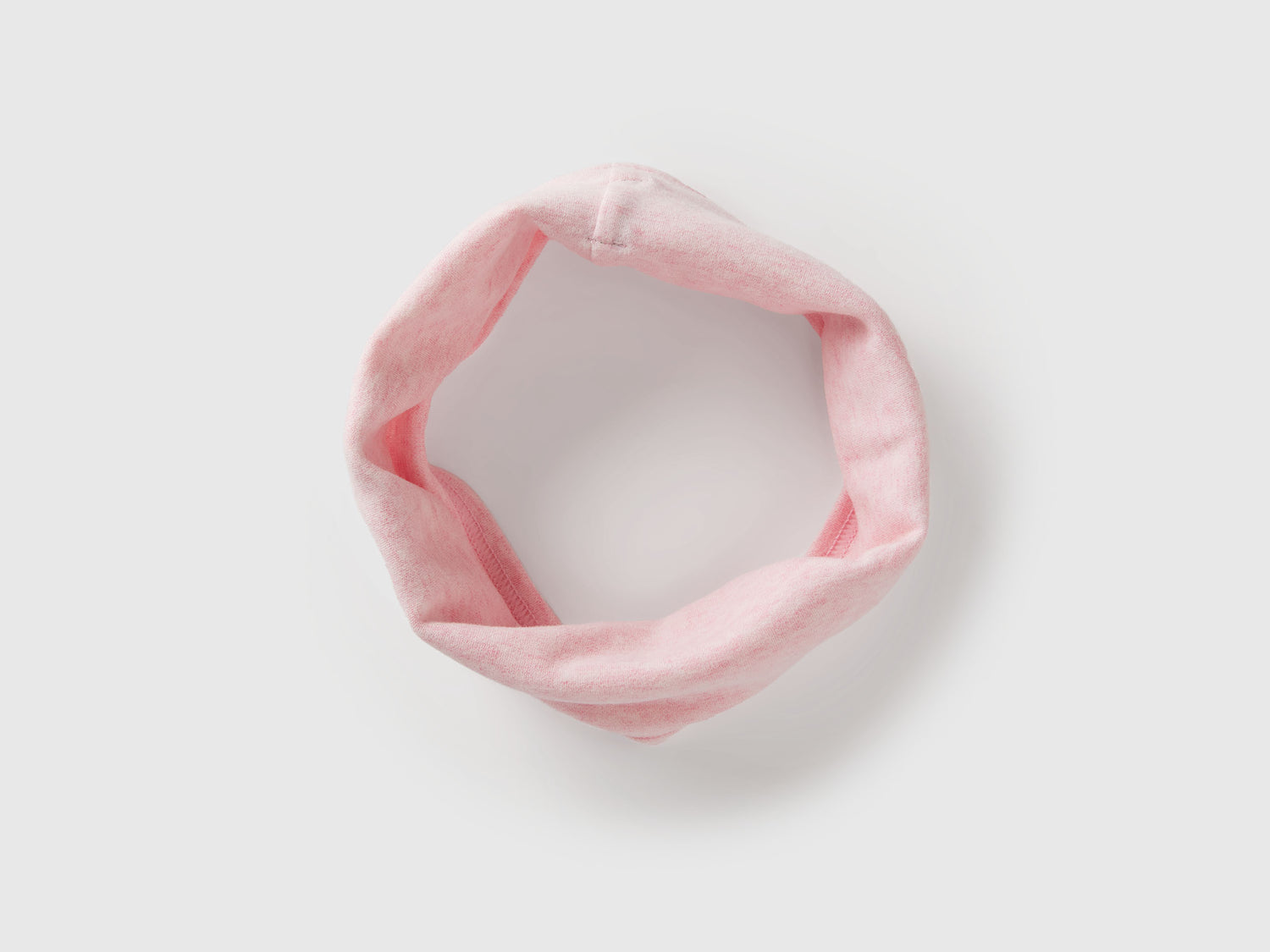 Scaldacollo in cotone stretch da bimbo rosa | Benetton Outlet