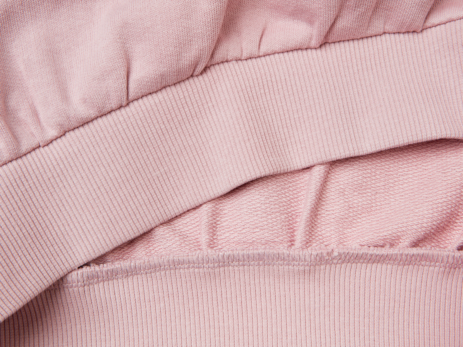 Felpa con paillettes reversibili da bambina rosa 2 | Benetton Outlet