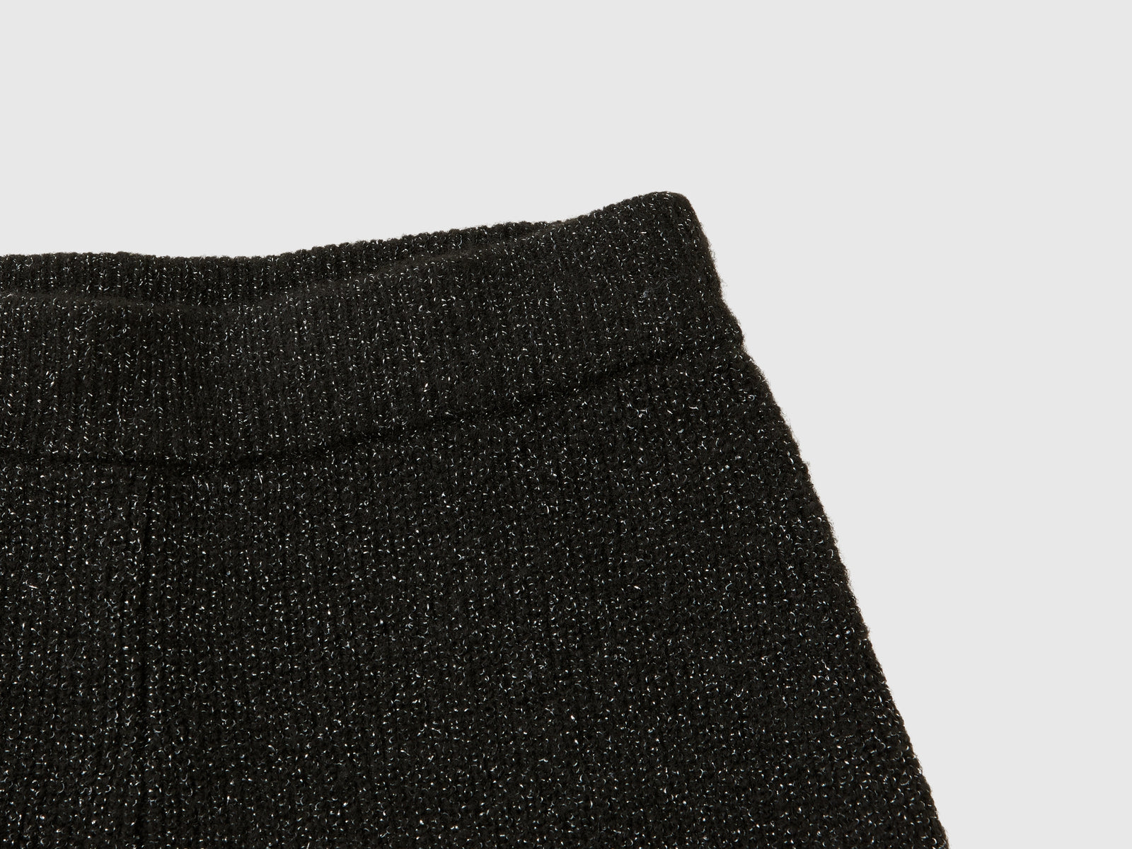 Knitted trousers da bambina nero 3 | Benetton Outlet