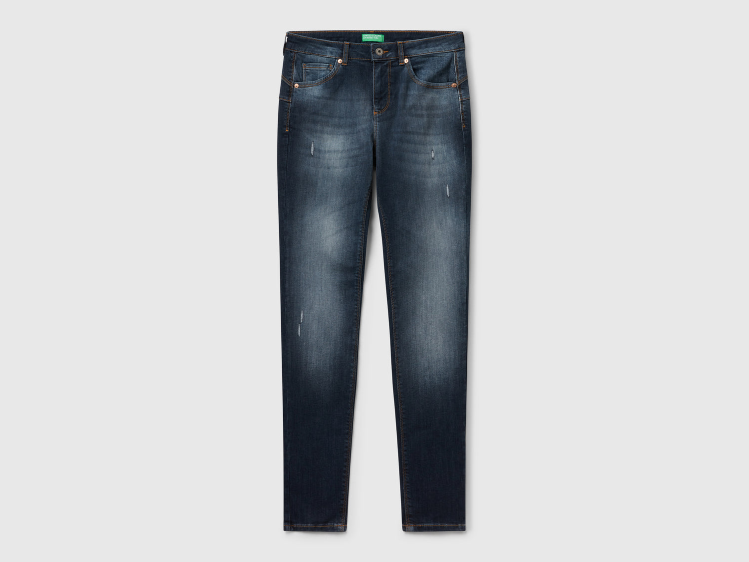 Jeans push up skinny fit da donna blu | Benetton Outlet