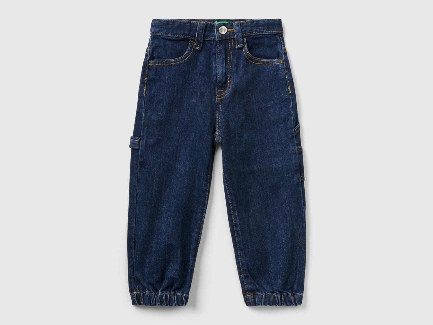 Jeans stile worker da bimbo blu scuro | Benetton Outlet