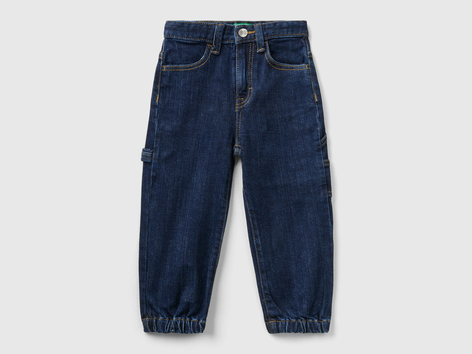Jeans stile worker da bimbo blu scuro | Benetton Outlet