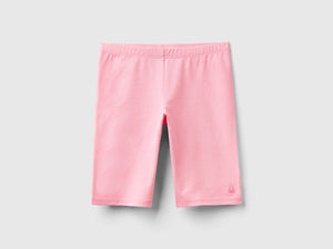 Leggings corti in cotone stretch