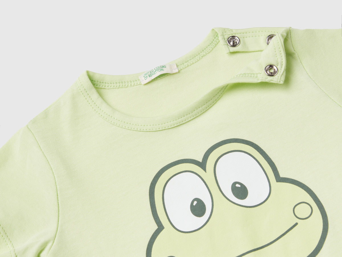 T-shirt in cotone bio con stampa