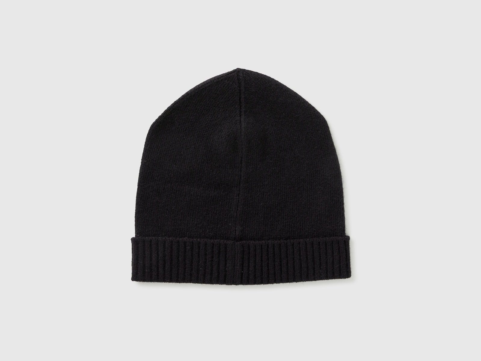 Cappello in misto cashmere da donna nero 2 | Benetton Outlet