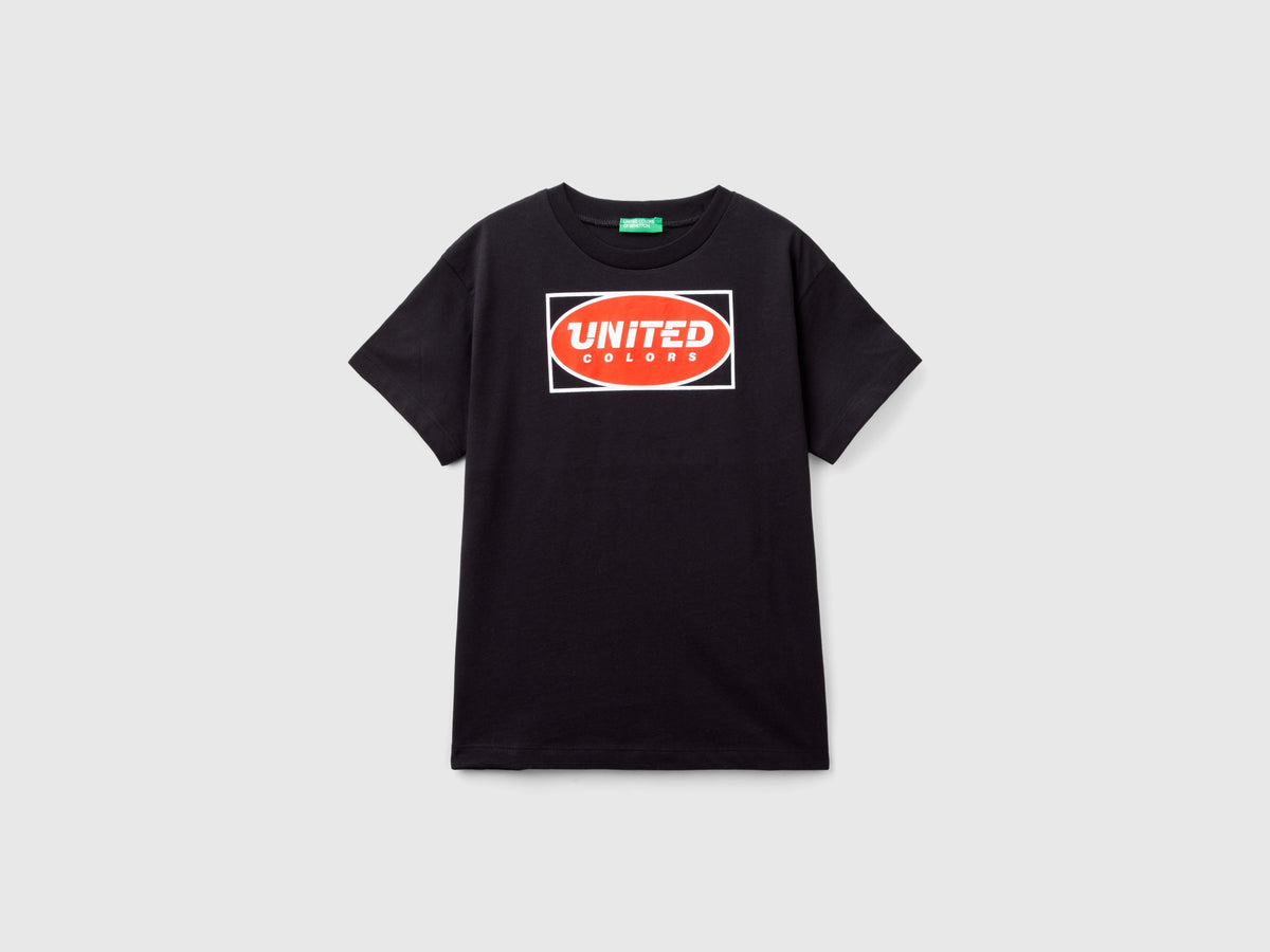 T-shirt 100% cotone bio con logo