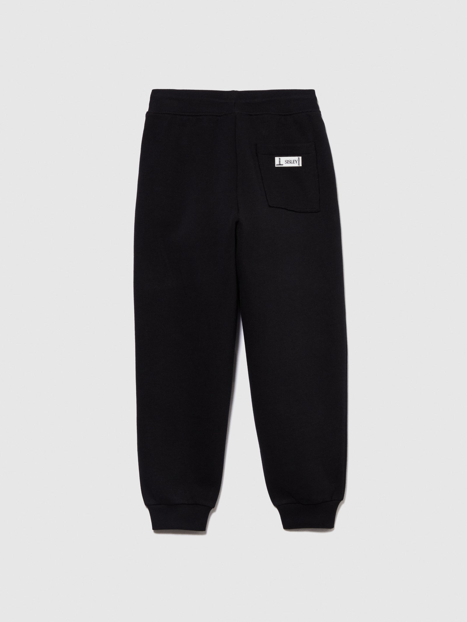 Joggers over in felpa da bambino nero 2 | Sisley young Outlet