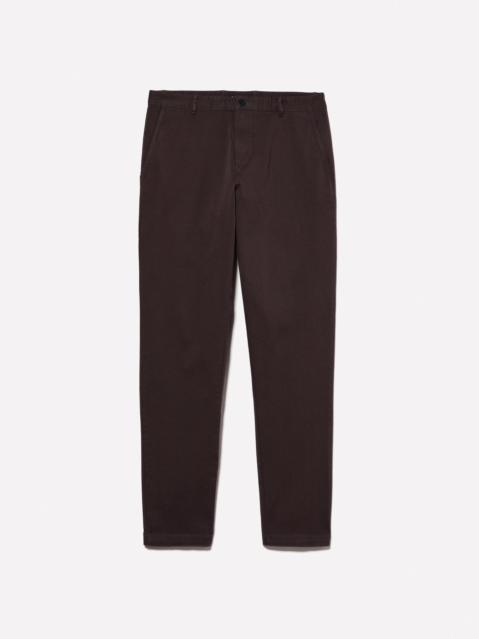 Pantaloni chino slim fit marrone da uomo marrone scuro | Sisley Outlet