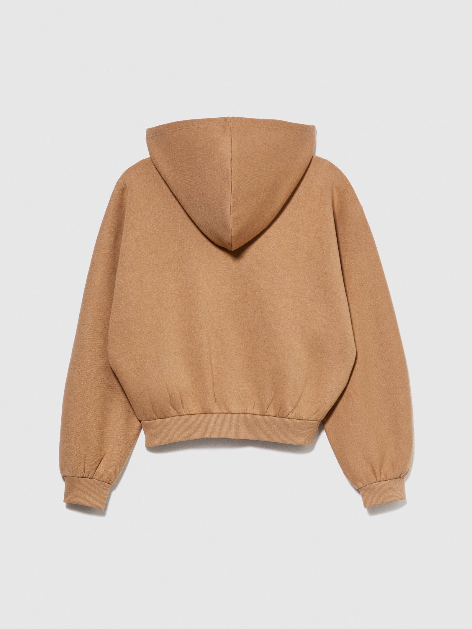 Felpa over color block da bambina cammello 2 | Sisley young Outlet