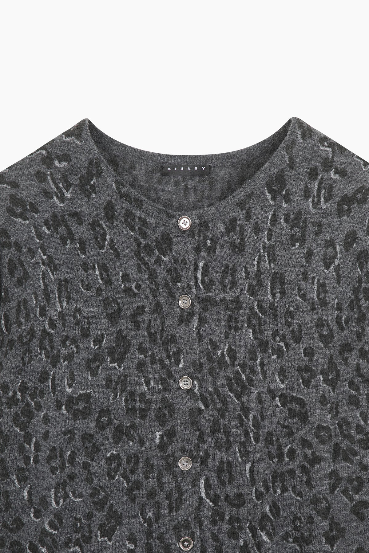Cardigan animalier