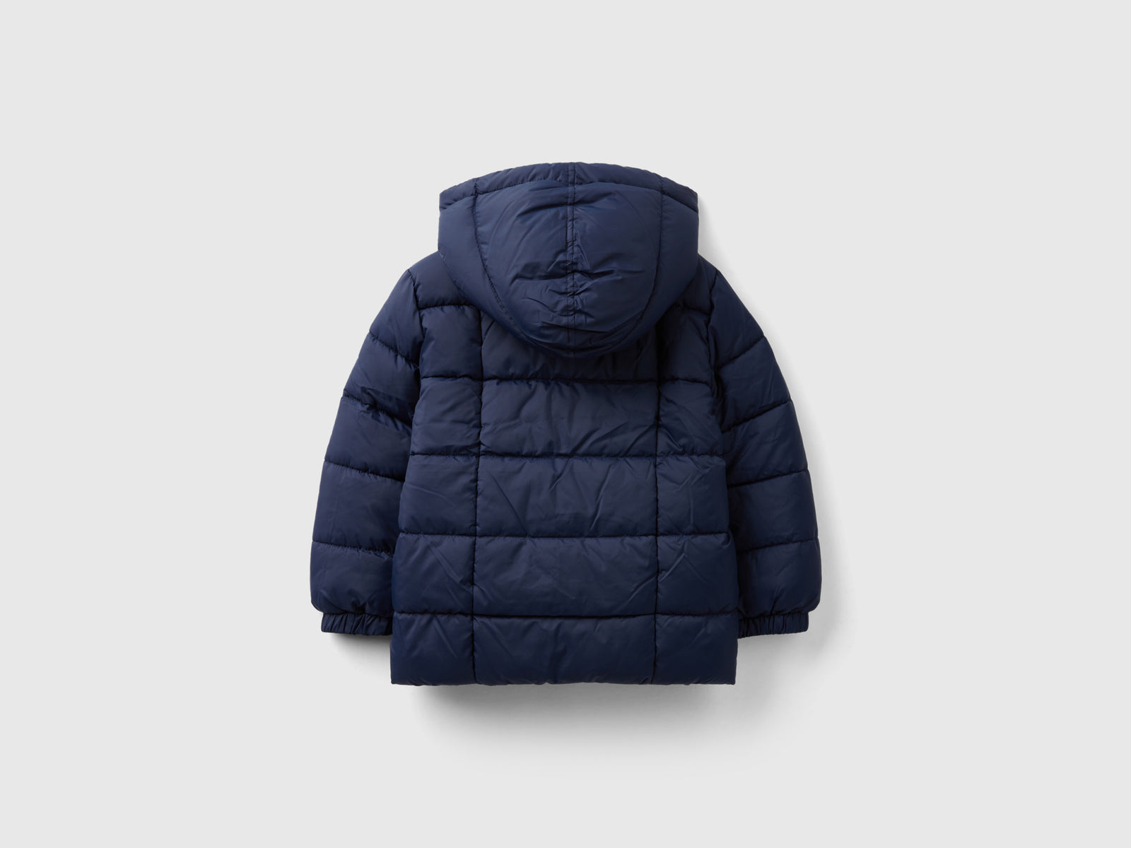 Giubbotto con interno orsetto da bimbo blu scuro 2 | Benetton Outlet