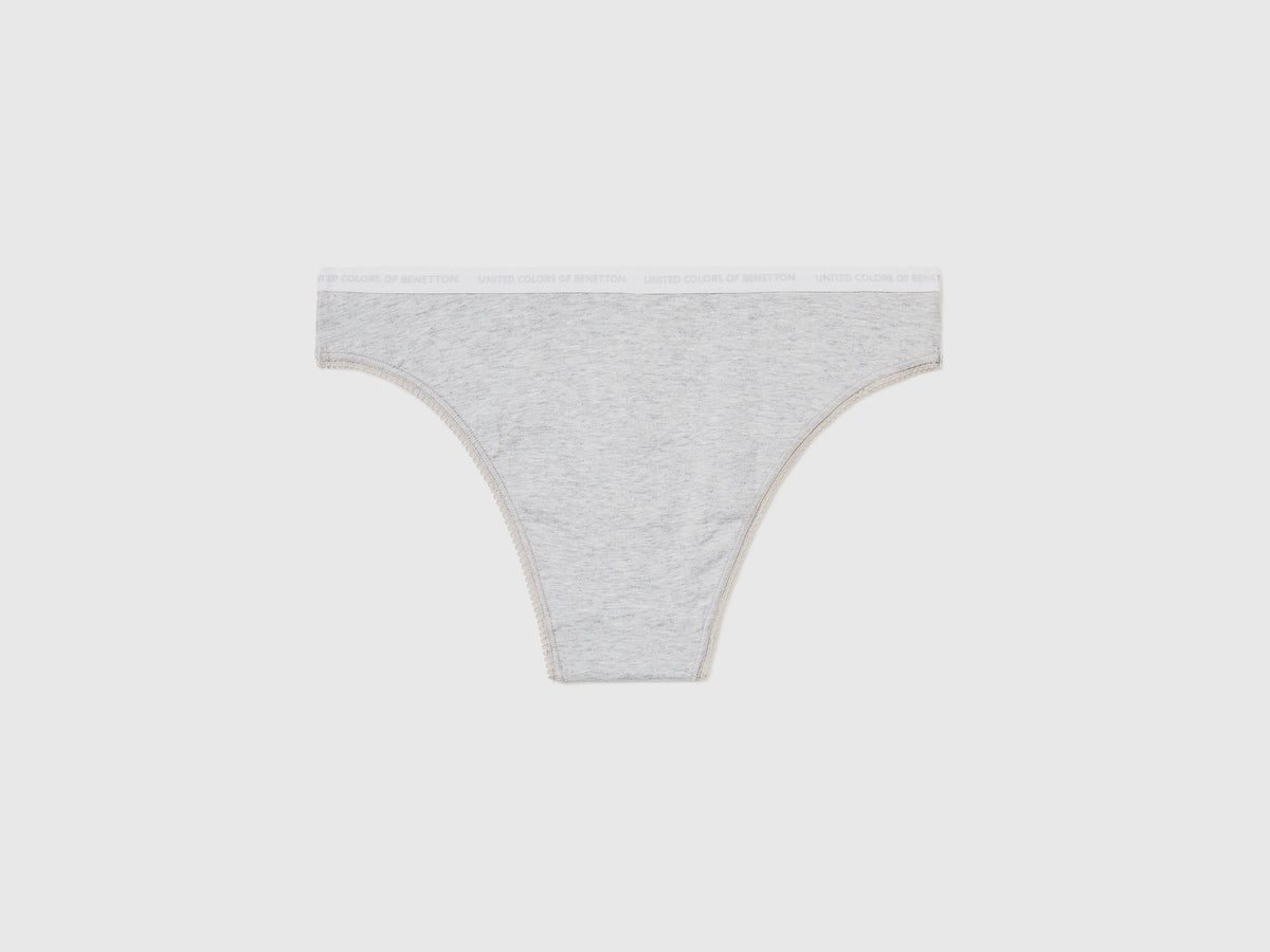 Slip in cotone biologico stretch