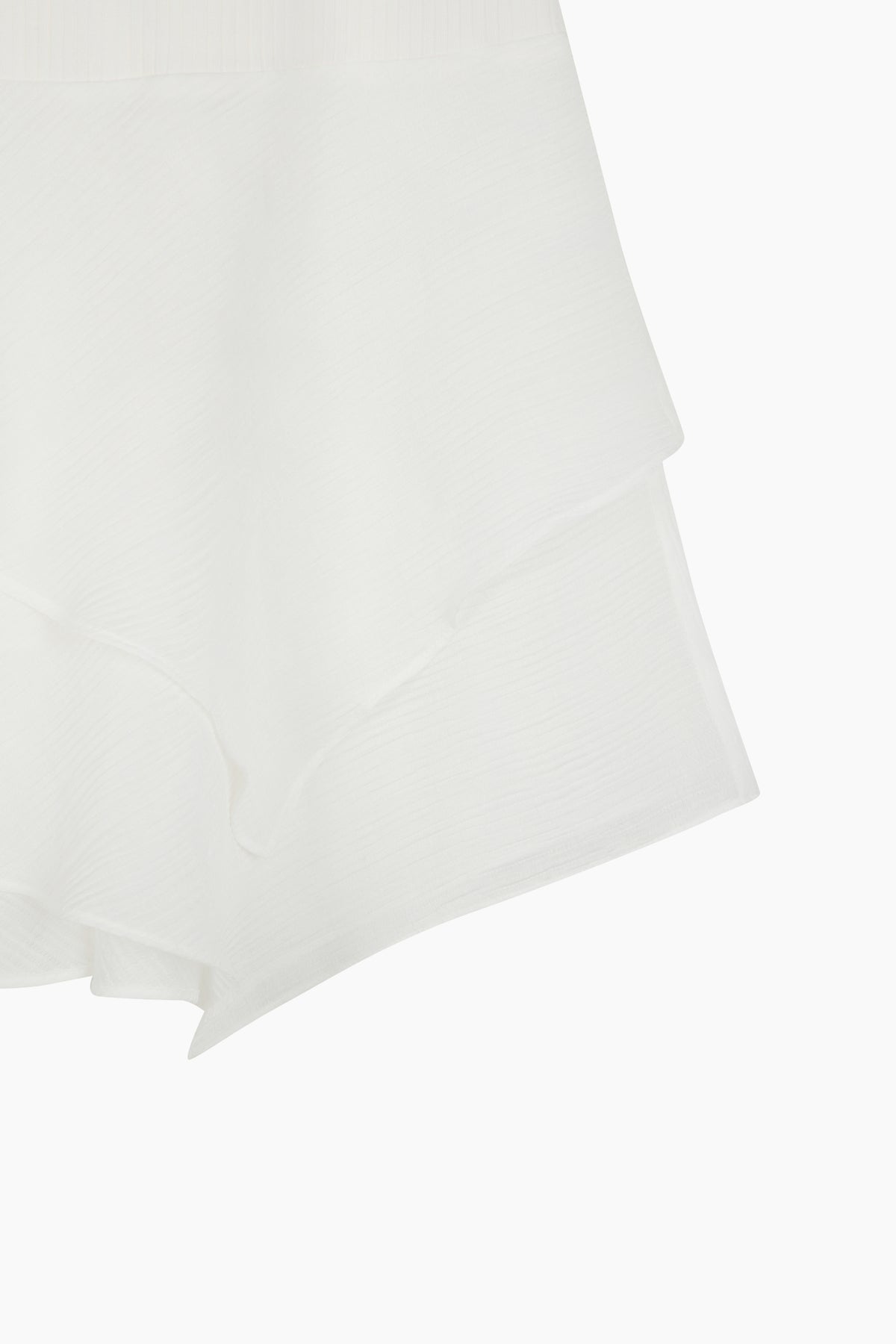Vestito corto asimmetrico
