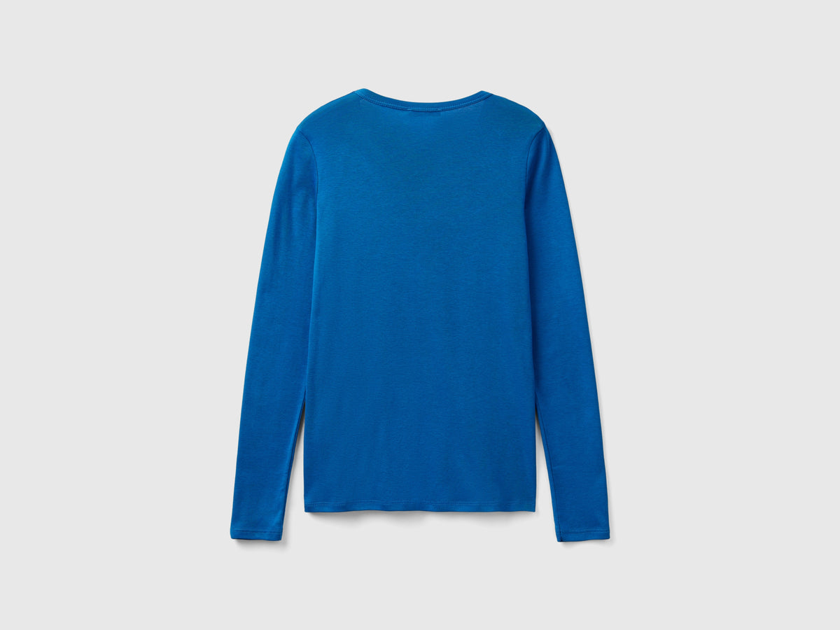 100% cotton long-sleeved T-shirt