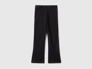 Jeggings a zampa in calda felpa