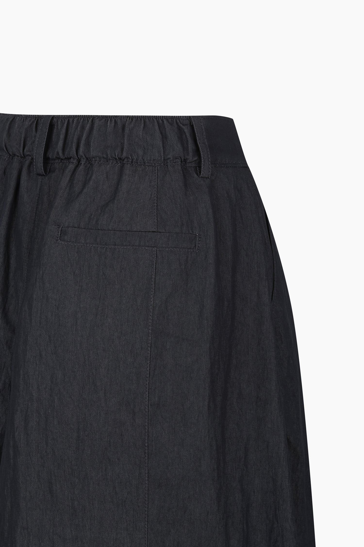 Gonna pantalone con pieghe da donna nero 4 | Sisley Outlet