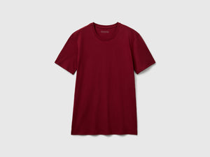 T-shirt in cotone a fibra lunga