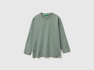 T-shirt girocollo cotone