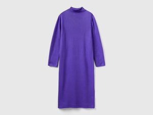 Vestito midi in misto cashmere