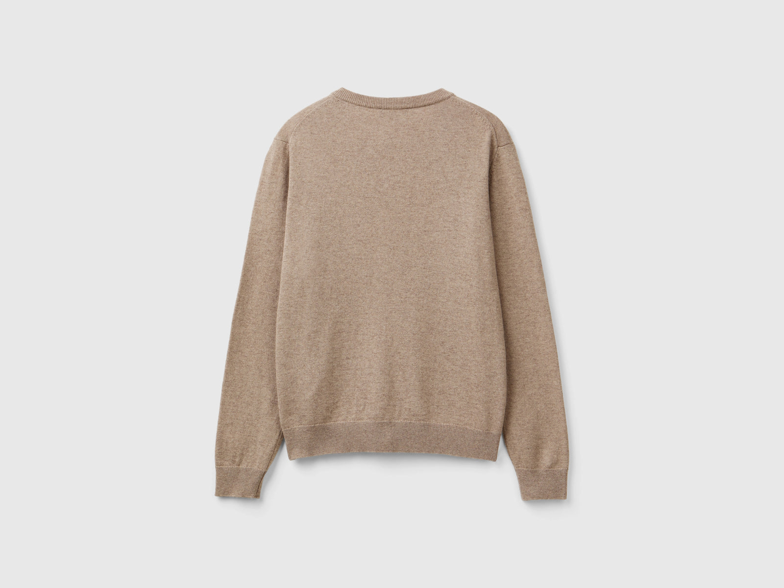 Cardigan mélange in misto lana e cashmere da donna marrone 2 | Benetton Outlet