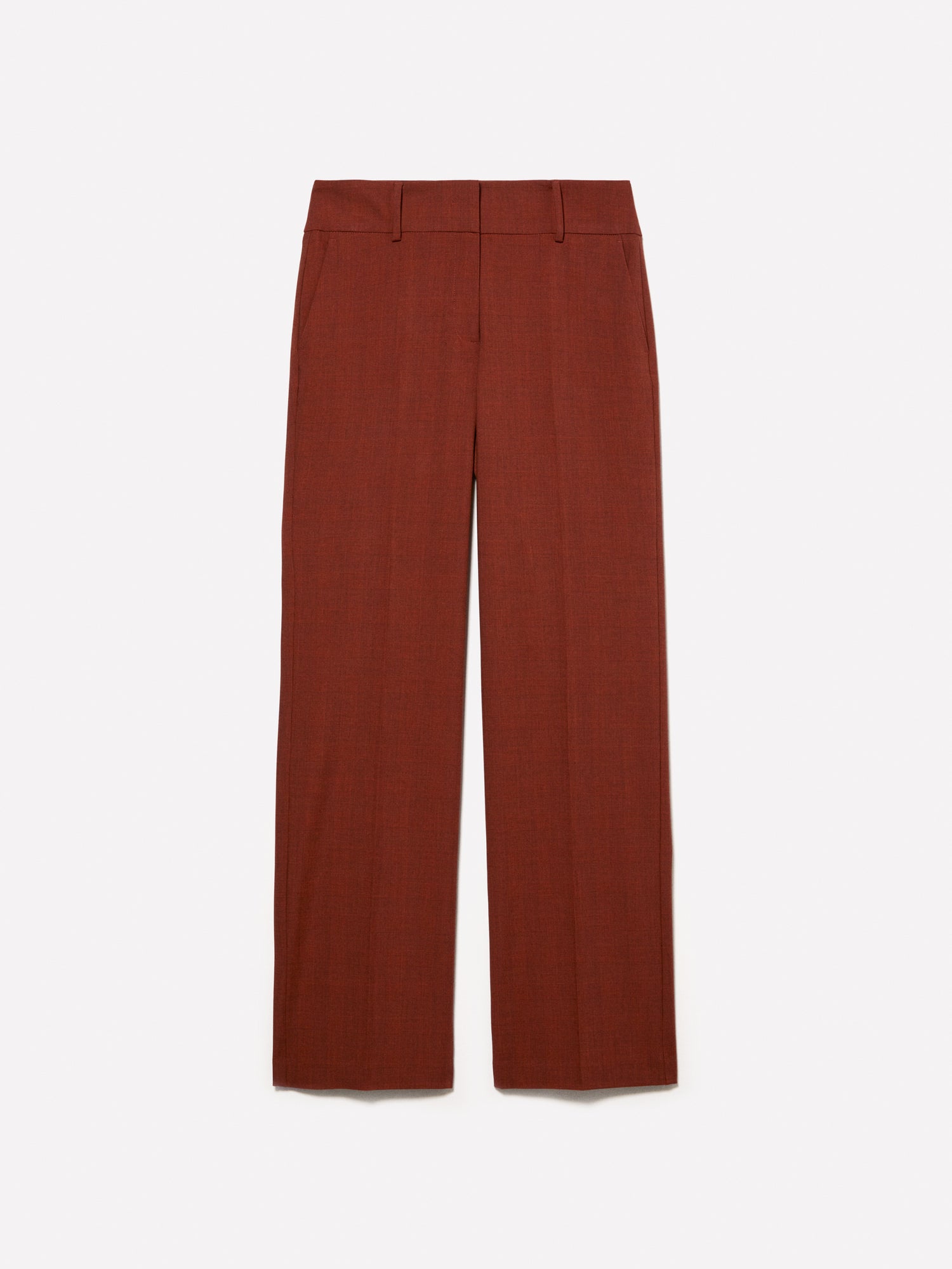 Burnished yarn-dyed trousers da donna bruciato | Sisley Outlet